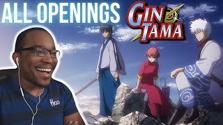 THE FEELS  Gintama All Openings 121 Reaction [upl. by Shivers]