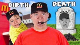 BIRTH TO DEAD OF BEN FROM CRAFTY HACKS THE BEST MC DONALDS SELLER BY CRAFTY HACKS PLUS [upl. by Brottman]