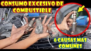 POR QUE MI AUTO CONSUME MUCHA GASOLINA  5 CAUSAS Y SUS SOLUCIONES [upl. by Admama779]