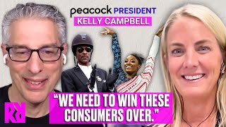 Capitalizing on the moststreamed Olympics ever Peacock President Kelly Campbell  Rapid Response [upl. by Relyhcs]