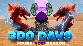 I FOUND VOID DRAGON in Minecraft [upl. by Aerdnaid]