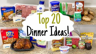 20 of the BEST Quick amp Easy Dinner Recipes  TASTY Cheap Meal Ideas  Julia Pacheco [upl. by Eahcim]