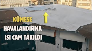 Güvercinler için kümes havalandırma sistemini ve ısıcamını taktık Mavi antrenmanda seferligüvercin [upl. by Nivrag331]