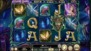 Faerie Spells Slot  Betsoft Free Spins Triggered [upl. by Hgielrebmik399]