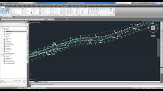 Create Surface Profile and Create Profile View in Civil 3D [upl. by Sublett]