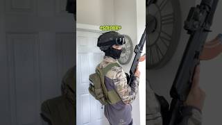 Pov when a soldier plays airsoft 😂💀 airsoft darkhumour airsoftguns [upl. by Sowell419]