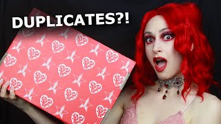 ♥️JEFFREE STAR DELUXE MYSTERY BOX 2020 UNBOXING amp SWATCHES ♥️jeffreestar [upl. by Elison]