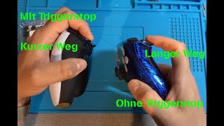 PS 5 Controller Triggerstop Umbau mit eXtremeRate [upl. by Collyer]