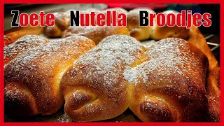 Zoete Nutella Broodjes  KOKEN MET GUNTHER [upl. by Risa774]