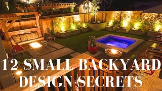 Small Landscape Design Ideas 12 Secrets [upl. by Ednihek]