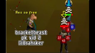 ECLIPSE ATLATL ABSOLUTELY DESTROYS ON THIS ACCOUNT brahrker low level zerker bounty hunter pk vid 2 [upl. by Greta]