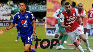 5 goles extraordinarios de Daniel Giraldo en el Fútbol colombiano  El Top de Win Sports [upl. by Ymarej]