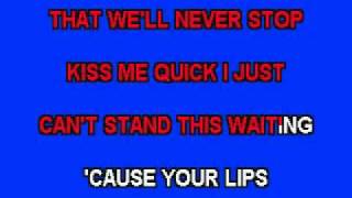 ELVIS KARAOKE KISS ME QUICK [upl. by Richia]