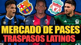 ¿A donde irán EXE PALACIOS SANTI GIMÉNEZ y WILLIAM PACHO  CRACKS LATINOS en el MERCADO DE PASES [upl. by Eibob]