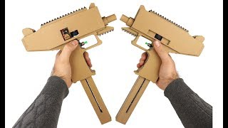 How To Make Uzi  Cardboard X2 [upl. by Kleeman]