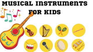 Musical Instruments names  Musical Instruments Vocabulary  Musical Instruments  Instruments [upl. by Etteyniv404]