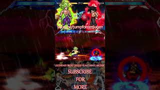 LEGENDARY BROLY DBS JUS VS ACCURATE ARCHER dragonballzmugenapkforandroid anime dragonball [upl. by Avram33]