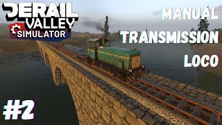 DM3  Loco with Gears  Derail ValleySimulator  2 [upl. by Ahcilef]