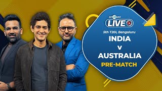 Cricbuzz Live Australia win toss bowl first vs India Arshdeep back for Chahar [upl. by Griswold64]