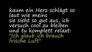 Clueso  Frische Luft Live mit Lyrics [upl. by Kipper251]