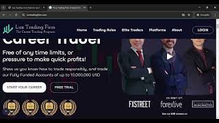 Lux Trading Firm Reviews Luxtradingfirmcom Scam Prop Firm [upl. by Eissalc]