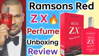 Ramsons Red ZX Perfume Review Hindi  Click Review [upl. by Blanch]