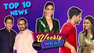 Deepikas Dress Aamir Khan Diwali Bash Alia Sidharth Grab Haeadlines  Weekly Wrap  Top 10 [upl. by Seppala167]