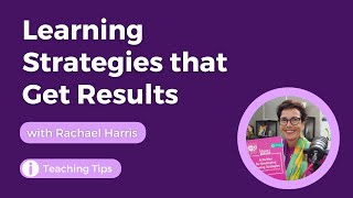 TESOL Pop S10E4  Learning Strategies that Get Results with Rachael Harris iatefl2024 [upl. by Lacsap]