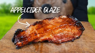 Low amp Slow BUIKSPEK met een Appelcider Glaze 🐖🔥 Kolenboertje [upl. by Nnylsia534]