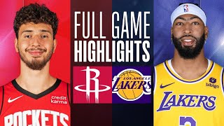 ROCKETS at LAKERS  FULL GAME HIGHLIGHTS  December 2 2023 [upl. by Ssac376]