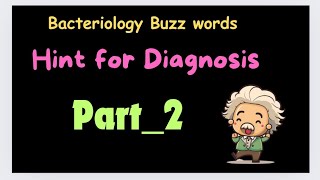 💜Bacteriology BUZz words 🎁 💥Hint for Diagnosis ❤️ Part  2neetpg aiimspg mbbs aiimspg fmge [upl. by Einner664]