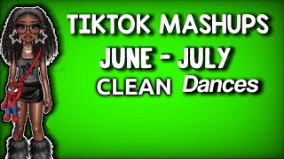 CLEAN🫧🪥 TIKTOK MASHUPS JUNEJULY CLEAN DANCES 2024 [upl. by Lyons]