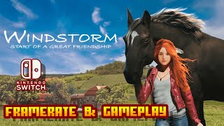 Windstorm  Nintendo Switch  Framerate amp Gameplay [upl. by Pul640]