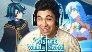 THIS IS INCREDIBLE  Wistoria Wand and Sword Episode 1 REACTION [upl. by Elyrad]