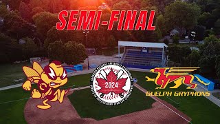 2024 Canadian National University Baseball Championship SemiFinal Concordia vs Guelph NOON OCT 19th [upl. by Atat622]