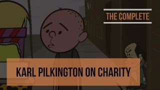 The Complete Karl Pilkington on Charity A compilation with Ricky Gervais amp Stephen Merchant [upl. by Schwing]