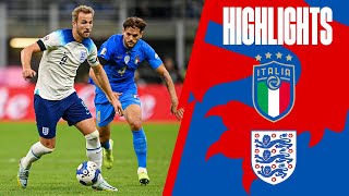 Italy 10 England  Three Lions Defeated In Milan  Nations League  Highlights [upl. by Materse]