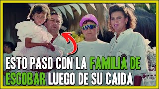 Que paso con la familia de Escobar luego de que este cayera [upl. by Hymie34]