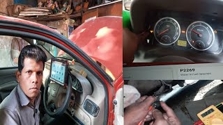 High RPM Engine Trouble TATA Indica CR4  Error Code P2269 [upl. by Eidak597]