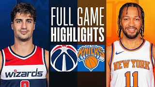 WIZARDS at KNICKS  FULL GAME HIGHLIGHTS  January 18 2024 [upl. by Aenneea]