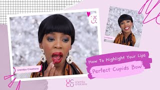 How To Use Highlighter On The Cupids Bow [upl. by Akinat]