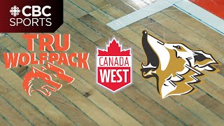 Canada West Mens Basketball Thompson Rivers vs UNBC  CBCSports [upl. by Eisen383]