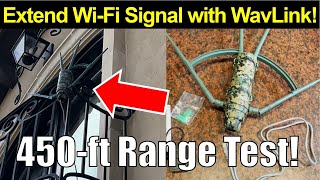 📶 Full Range Test ● WiFi Extender from WavLink [upl. by Meesak]