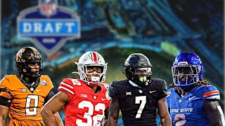 Mel Kiper Jr RELEASES his 1st Top Ten RB BIG BOARD [upl. by Anaele]