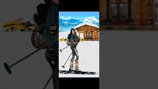 I visit Val Thorens Ski Resort IMVU Mini Visual 🏂☃️❄️💫 [upl. by Countess]