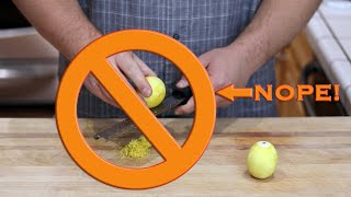 How to Properly Zest A Lemon amp Other Citrus Fruit [upl. by Anthiathia]