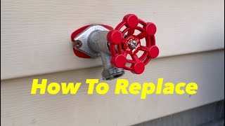 How To Replace A Sillcock Valve Plus How They Work [upl. by Ike]