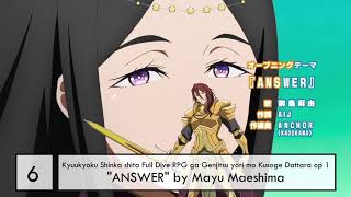 Top Mayu Maeshima anime songs Reupload [upl. by Auric]