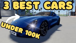 THE BEST CARS IN DRIVING EMPIRE UNDER 100K [upl. by Hayes]