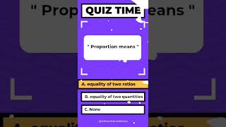 Proportion Means Quiz [upl. by Lennie]